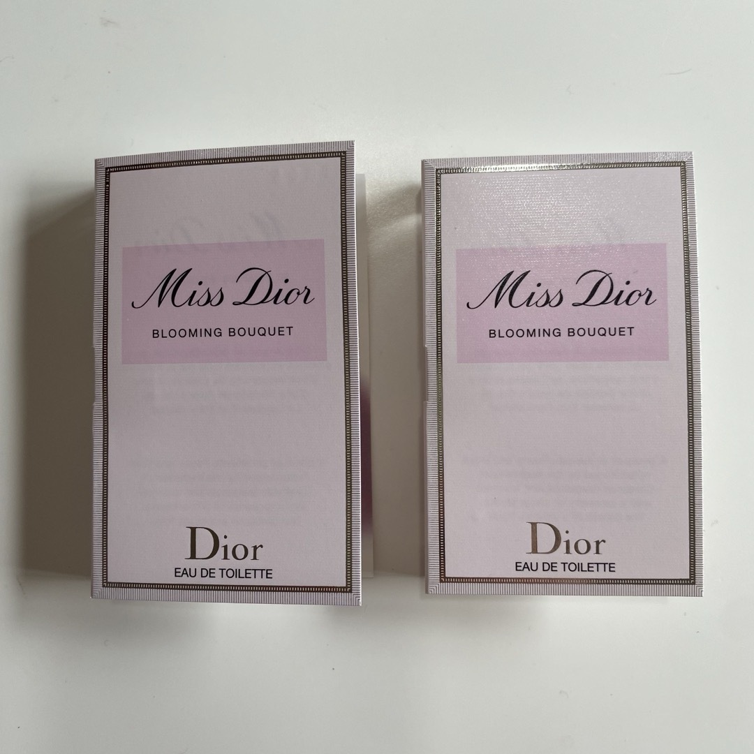 Dior(ディオール)のMiss Dior ブルーミングブーケ 試供品2個セット コスメ/美容のコスメ/美容 その他(その他)の商品写真