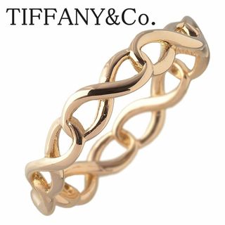 ティファニー(Tiffany & Co.)のティファニー インフィニティ リング 7号 AU750YG 新品仕上げ済 TIFFANY【15638】(リング(指輪))