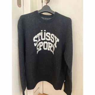 完売品　STUSSY★Sロゴ EXPOSED SEAM SWEATER