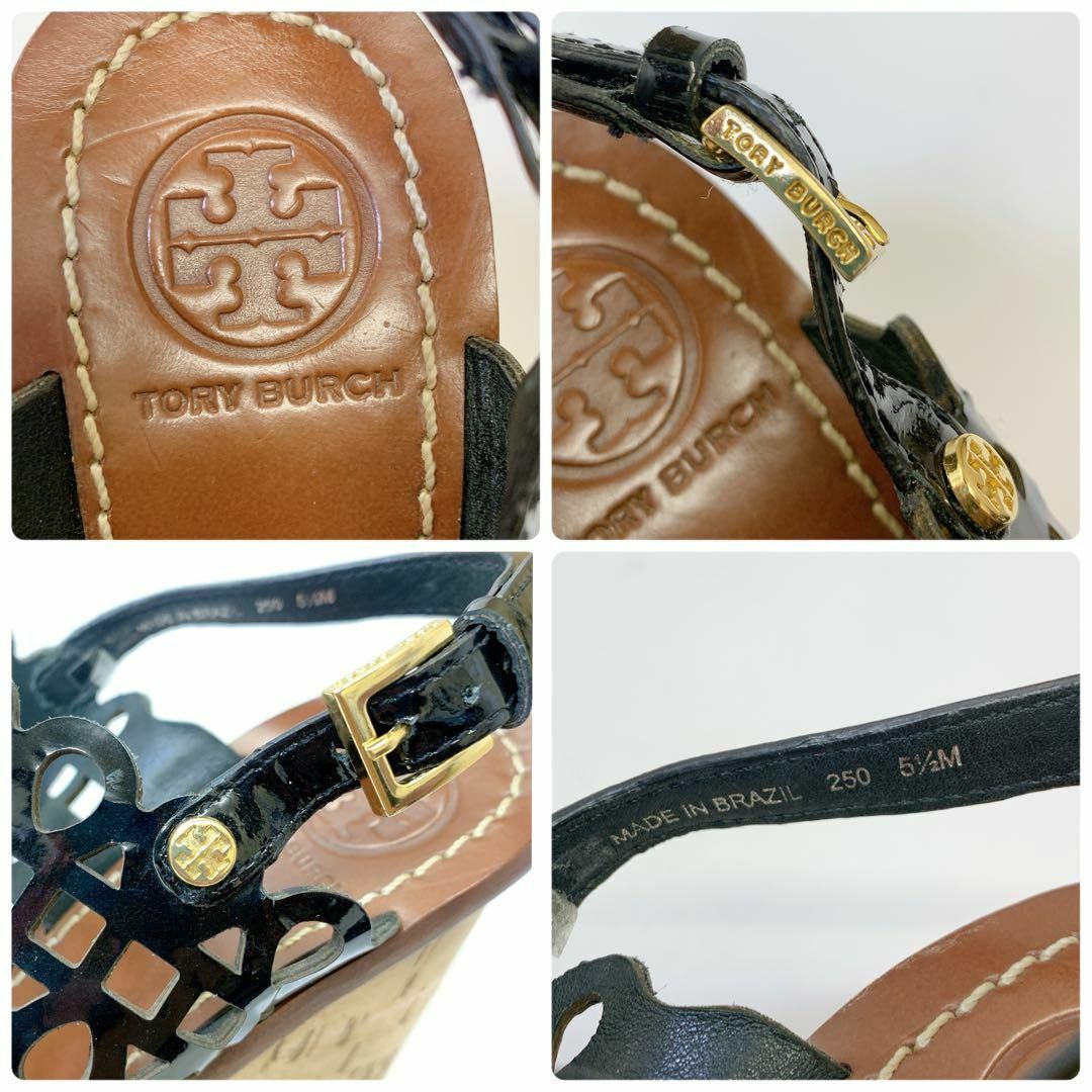 Tory Burch - 3055 トリーバーチ Tory Burch ウェッジソール Tory Burch - 3055 トリーバーチ Tory Burch ウェッジソール