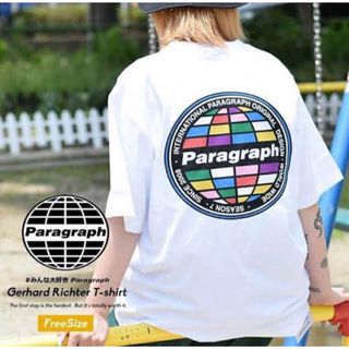 【新品】Paragraph Tシャツ 半袖 L(Tシャツ/カットソー(半袖/袖なし))