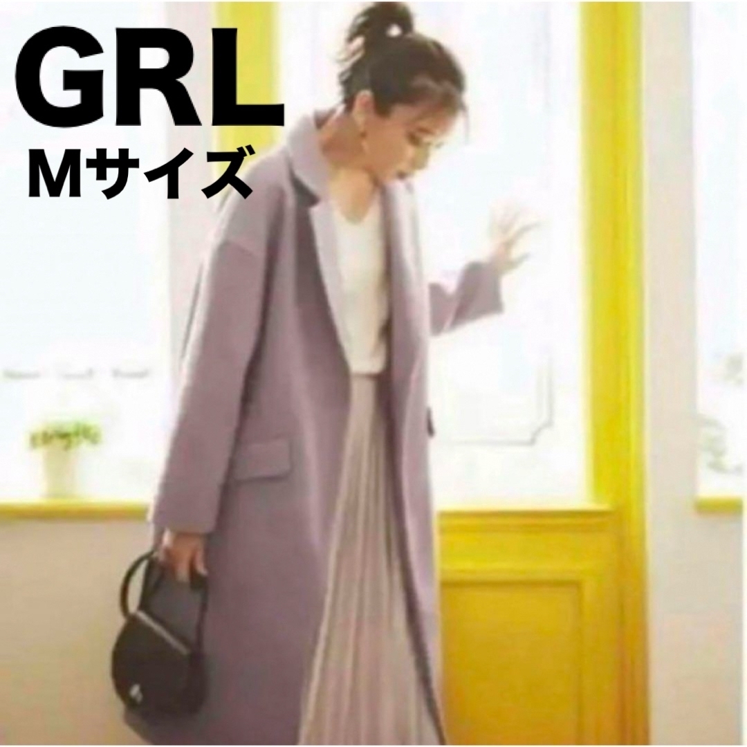 GRL(グレイル)の【GRL】ロングチェスターコート レディースのジャケット/アウター(チェスターコート)の商品写真