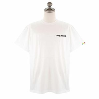 ディースクエアード(DSQUARED2)のDSQUARED2 ディースクエアード 半袖Tシャツ S71GD1245 S23009 COOL FIT T-SHIRT メンズ ホワイト XLサイズ(Tシャツ/カットソー(半袖/袖なし))