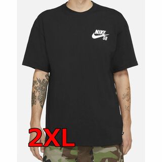 ナイキ(NIKE)のXXL NIKESBロゴスケートボードTシャツDC7818-010 黒 NIKE(Tシャツ/カットソー(半袖/袖なし))