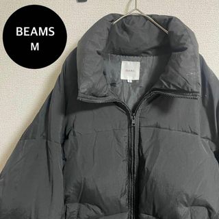 ビームス(BEAMS)の【冬物セール】BEAMS ビームス　ダウンジャケット　黒　ショート丈　M　中綿(ダウンジャケット)