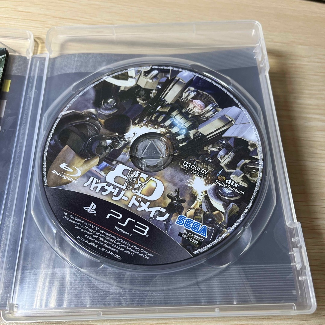 PlayStation3(プレイステーション3)のバイナリー ドメイン エンタメ/ホビーのゲームソフト/ゲーム機本体(家庭用ゲームソフト)の商品写真