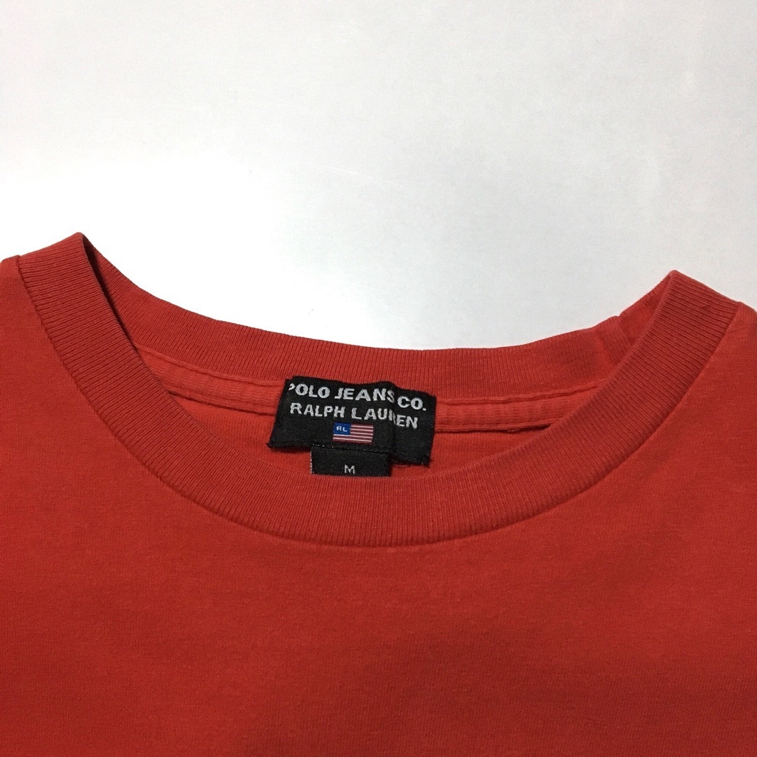 POLO RALPH LAUREN(ポロラルフローレン)のPOLO JEANS ラルフローレン　USMC ロゴ　プリント　Tシャツ メンズのトップス(Tシャツ/カットソー(半袖/袖なし))の商品写真