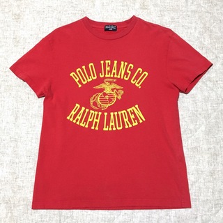 ポロラルフローレン(POLO RALPH LAUREN)のPOLO JEANS ラルフローレン　USMC ロゴ　プリント　Tシャツ(Tシャツ/カットソー(半袖/袖なし))