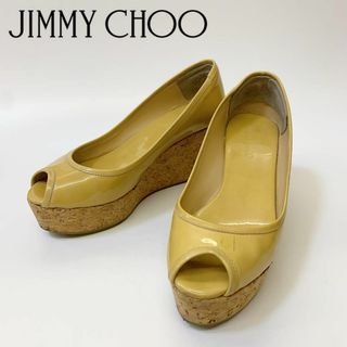 ジミーチュウ(JIMMY CHOO)の3056 特価 ジミーチュウ JIMMY CHOO ウェッジソール サンダル(サンダル)