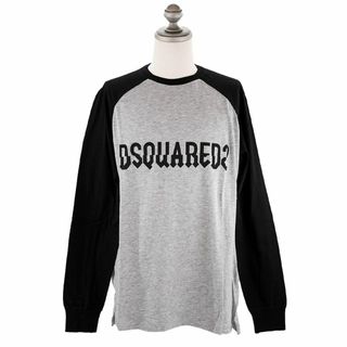 DSQUARED2 グレー シルバー ロンTタイプ ビジュー ワンピース 未使用