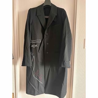 ヨウジヤマモトプールオム(Yohji Yamamoto POUR HOMME)のYOHJI YAMAMOTO  22SS 宮沢りえ刺繍ドクタージャケット(その他)