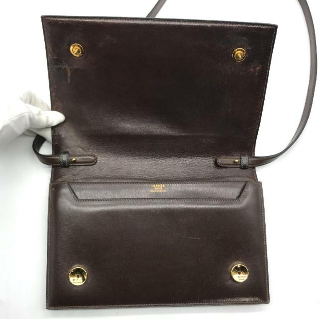 HERMES - HERMES エルメス ボックスカーフ アニー 2WAY HERMES - HERMES エルメス ボックスカーフ アニー 2WAY