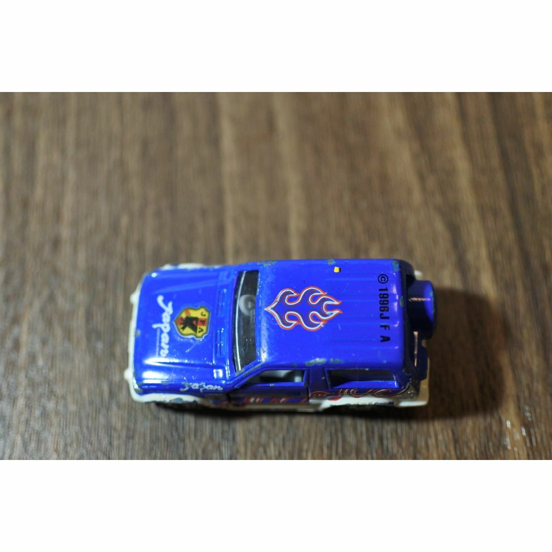 トミカシリーズ(トミカシリーズ)のトミカNO30　三菱　パジェロ　JAPANブルー　JFA　1993 エンタメ/ホビーのおもちゃ/ぬいぐるみ(ミニカー)の商品写真