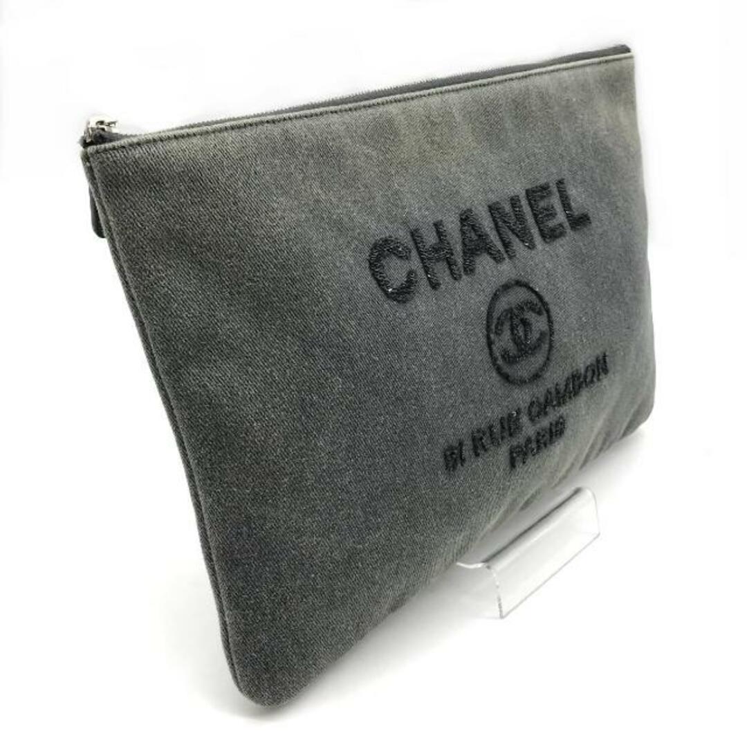 CHANEL ドーヴィル デニムクラッチバッグ - バッグ