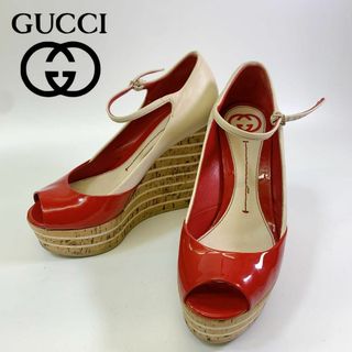 Gucci - 超美品 グッチ GGマーモント プラットフォーム エスパドリーユ