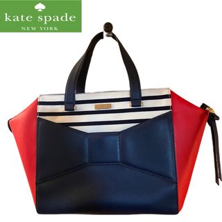 ケイトスペードニューヨーク(kate spade new york)のてまり様専用！kate spade new york トートバッグ　ボーダー　(トートバッグ)