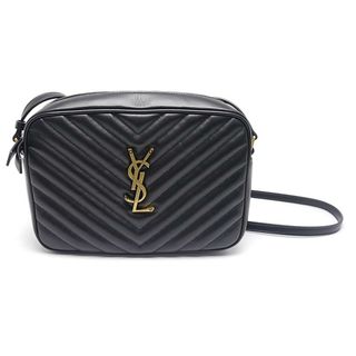 サンローラン(Saint Laurent)のサンローラン ショルダーバッグ 761554 YSLロゴ ブラック×ゴールド(ショルダーバッグ)