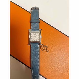 エルメス(Hermes)の美品　エルメス　Hウォッチ　PM  21×21(腕時計)