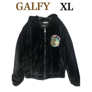GALFY - 【GALFY】ガルフィー 中綿 エナメルジャケット デカ刺繍