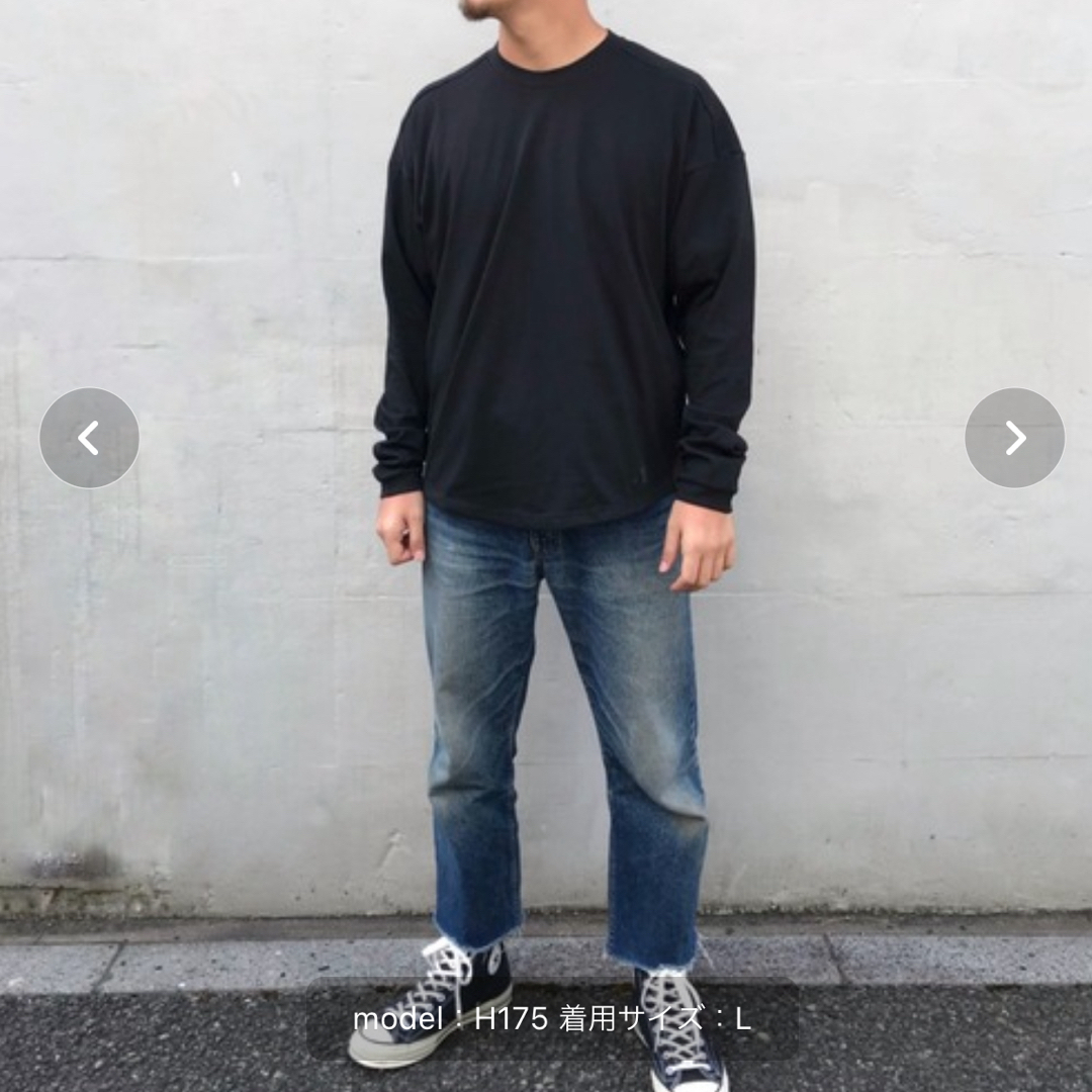 adidas(アディダス)のadidas スリーストライプ ロンT メンズのトップス(Tシャツ/カットソー(七分/長袖))の商品写真