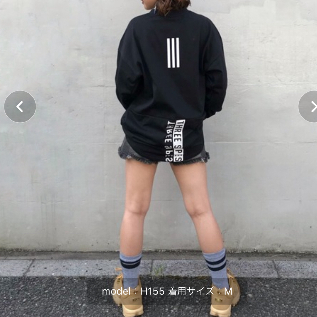 adidas(アディダス)のadidas スリーストライプ ロンT メンズのトップス(Tシャツ/カットソー(七分/長袖))の商品写真