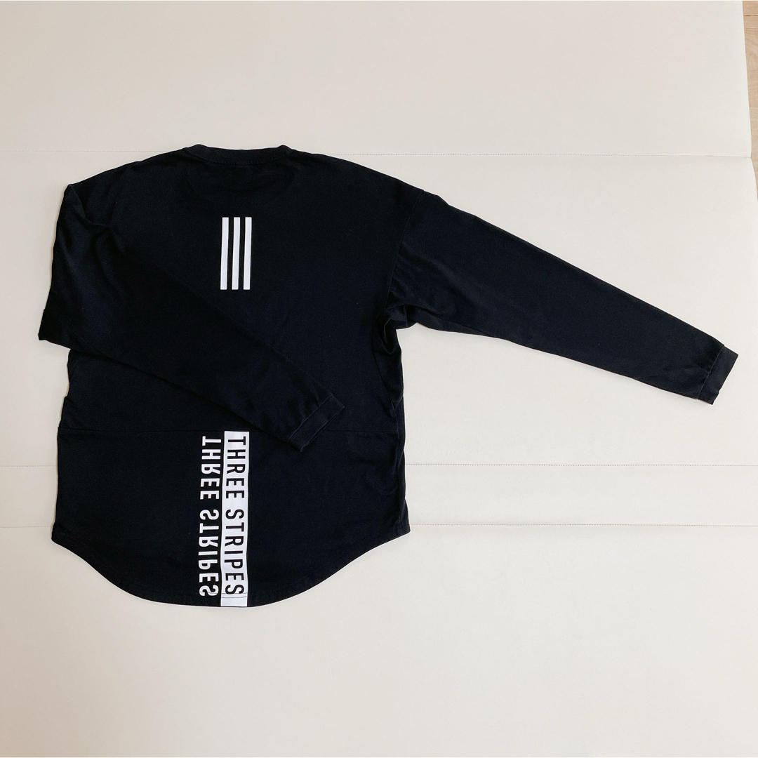 adidas(アディダス)のadidas スリーストライプ ロンT メンズのトップス(Tシャツ/カットソー(七分/長袖))の商品写真