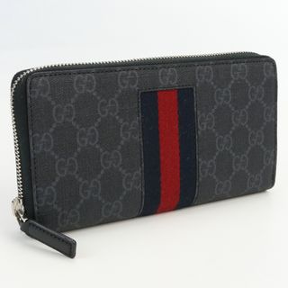 グッチ(Gucci)のグッチ ジップアラウンドウォレット GGスプリーム 408831 KHN4N 1095 長財布ラウンドファスナー(長財布)