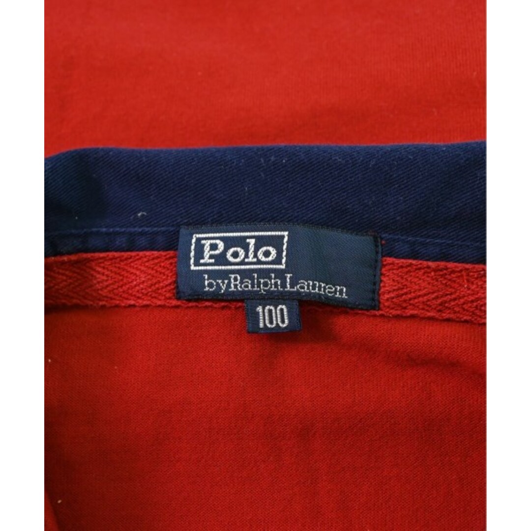 POLO RALPH LAUREN(ポロラルフローレン)のPolo Ralph Lauren Tシャツ・カットソー 100 赤 【古着】【中古】 キッズ/ベビー/マタニティのキッズ服女の子用(90cm~)(Tシャツ/カットソー)の商品写真