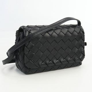 BOTTEGAVENETA ボッテガヴェネタ 2wayトートバッグ イントレチャート 斜め掛けショルダーバッグ レザー ブラック/450203