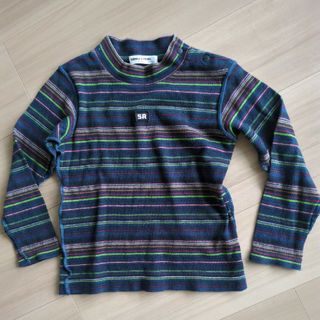 SONIA RYKIEL ENFANT ボーダーカットソー110