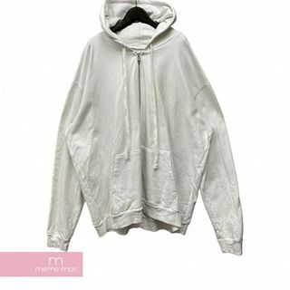 クロムハーツ(Chrome Hearts)のCHROME HEARTS 2021SS Glow Zipup Hoodie クロムハーツ グロージップアップフーディ 蓄光 パーカー グローインザダーク ホワイト サイズXXL 【240131】【中古-B】【me04】(パーカー)