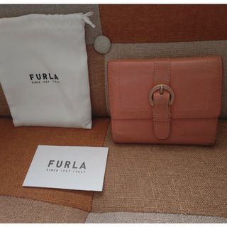 Furla - FURLA フルラ 二つ折り財布 レア ヒョウ柄の通販｜ラクマ