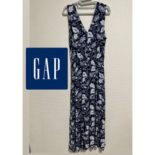 ギャップ(GAP)のGAP ロングワンピースS 紺色　濃い青　(ロングワンピース/マキシワンピース)