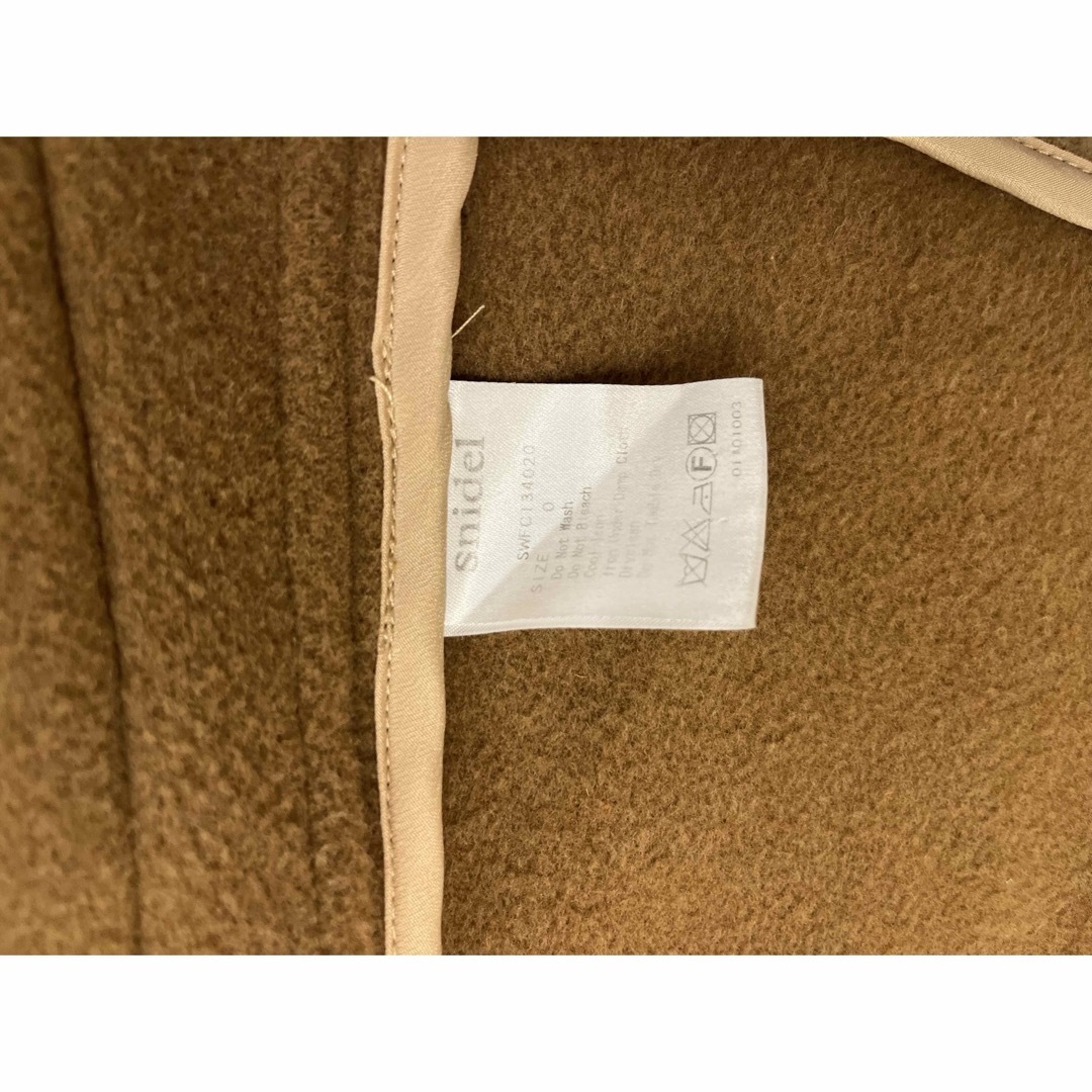 SNIDEL(スナイデル)のsnidel ショート丈Pコート　サイズ0 コート レディースのジャケット/アウター(ピーコート)の商品写真