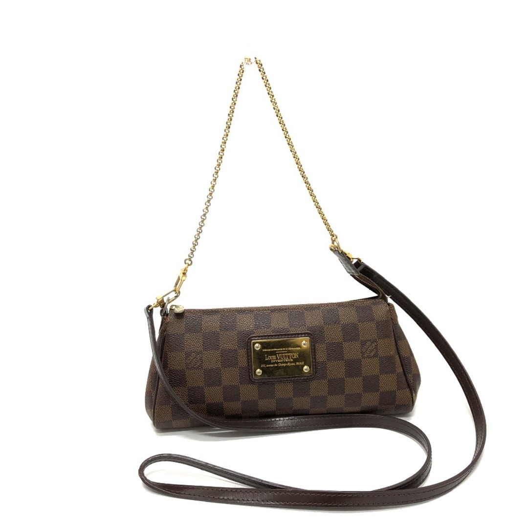 ルイヴィトン LOUIS VUITTON エヴァ N55213 ダミエ 2WAYバッグ ショルダーバッグ ダミエキャンバス ブラウン約1295cmストラップ