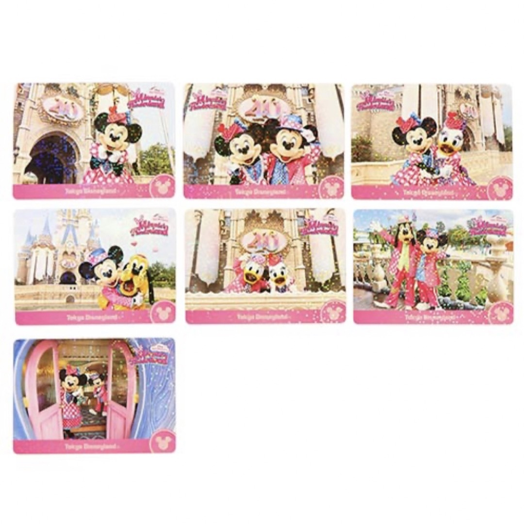 Disney(ディズニー)のミニー@ファンダーランド パルパルーザ コレクションカード 2パックセット 新品 エンタメ/ホビーのおもちゃ/ぬいぐるみ(キャラクターグッズ)の商品写真