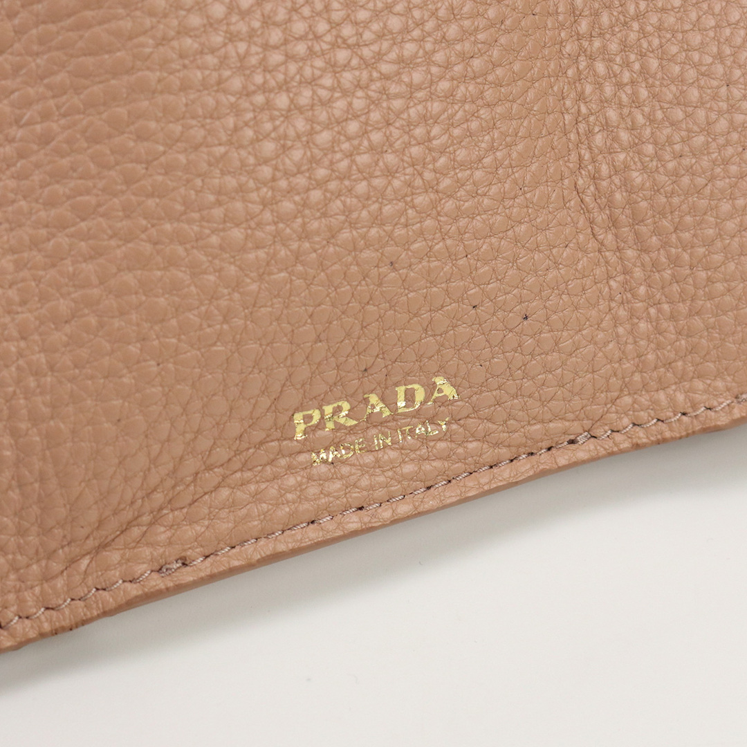 PRADA(プラダ)のプラダ 3つ折り財布 1MH021 2E3A F0236 三折財布小銭入付き レディースのファッション小物(財布)の商品写真