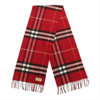 バーバリー(BURBERRY)の美品 バーバリー BURBERRY カシミヤ100% ノバチェック マフラー(マフラー/ショール)