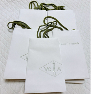 Van Cleef & Arpels - 【ヴァンクリーフ】紙袋とリボンセット【Van Cleef 】