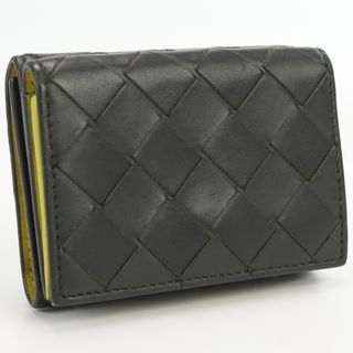 ボッテガヴェネタ(Bottega Veneta)のボッテガヴェネタ タイニー 3つ折りウォレット イントレチャート 667036 三折財布小銭入付き(折り財布)