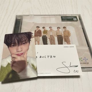 トゥモローバイトゥギャザー(TOMORROW X TOGETHER)のtxt スビン sweet CD トレカ セット(K-POP/アジア)