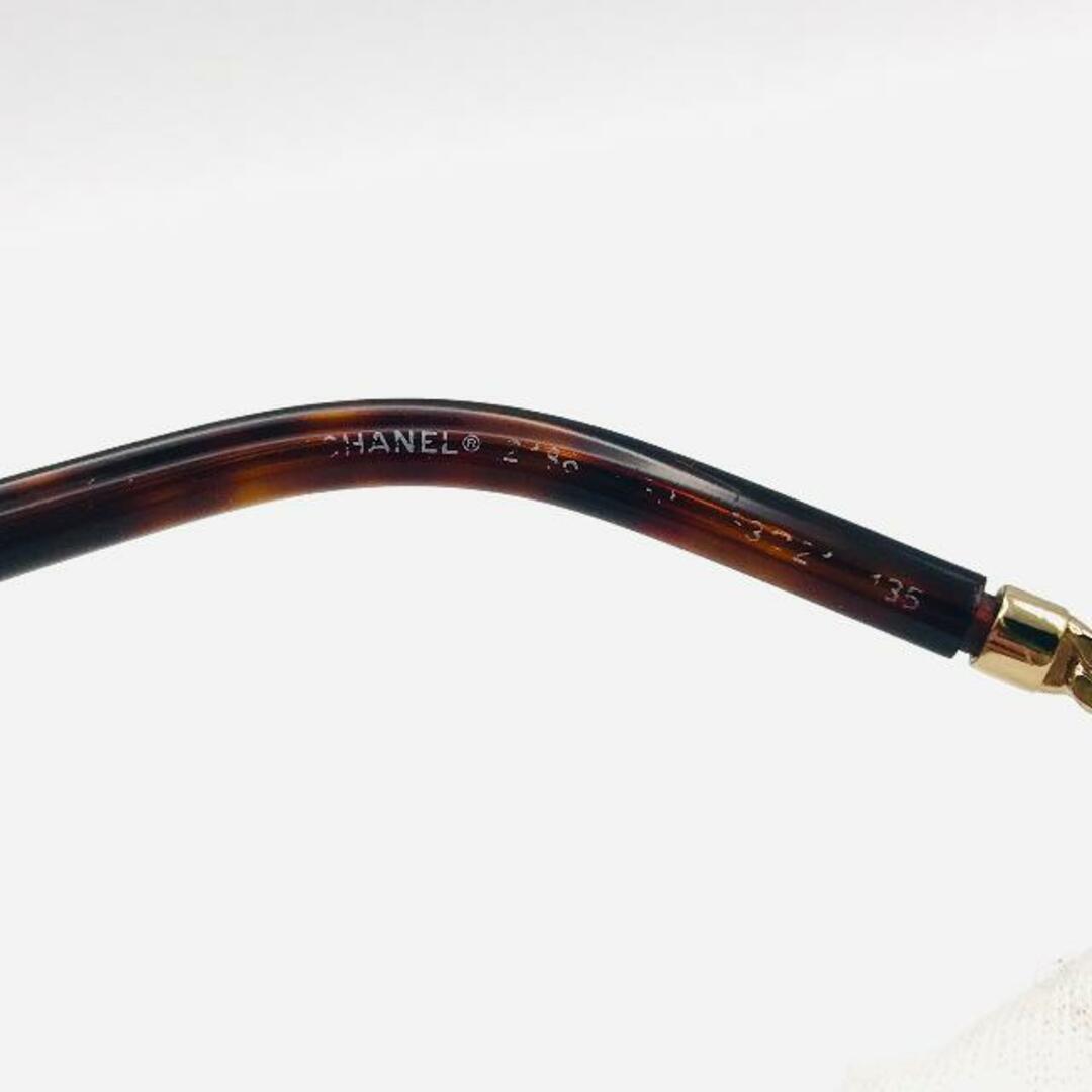 CHANEL - CHANEL シャネル ココマーク べっ甲 チェーン メガネ CHANEL - CHANEL シャネル ココマーク べっ甲 チェーン メガネ
