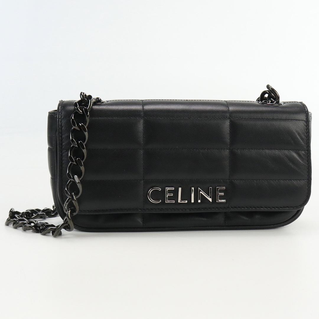 celine(セリーヌ)のセリーヌ チェーンショルダーバッグ マトラッセモノクローム ショルダー レディースのバッグ(ショルダーバッグ)の商品写真