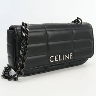 セリーヌ(celine)のセリーヌ チェーンショルダーバッグ マトラッセモノクローム ショルダー(ショルダーバッグ)