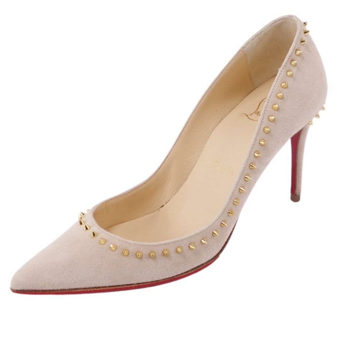 Christian Louboutin - クリスチャンルブタン Christian Louboutin パンプス スウェードレザー スタッズ ヒール シューズ 靴 レディース イタリア製 34 1/2(21.5cm相当) ベージュの通販 by MODEST LORD|クリスチャンルブタンならラクマ Christian Louboutin - クリスチャンルブタン Christian Louboutin パンプス スウェードレザー スタッズ ヒール シューズ 靴 レディース イタリア製 34 1/2(21.5cm相当) ベージュの通販 by MODEST LORD|クリスチャンルブタンならラクマ