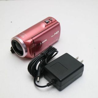 パナソニック(Panasonic)の良品中古 HC-V520M ピンク花柄  M888(ビデオカメラ)