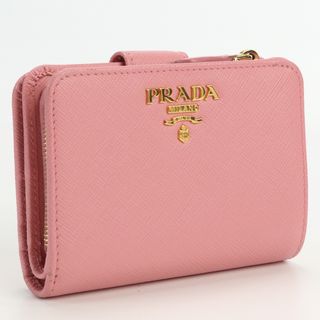 プラダ(PRADA)のプラダ サフィアーノマルチカラー財布 1ML018 ZLP FZ3 二折財布小銭入付き(財布)