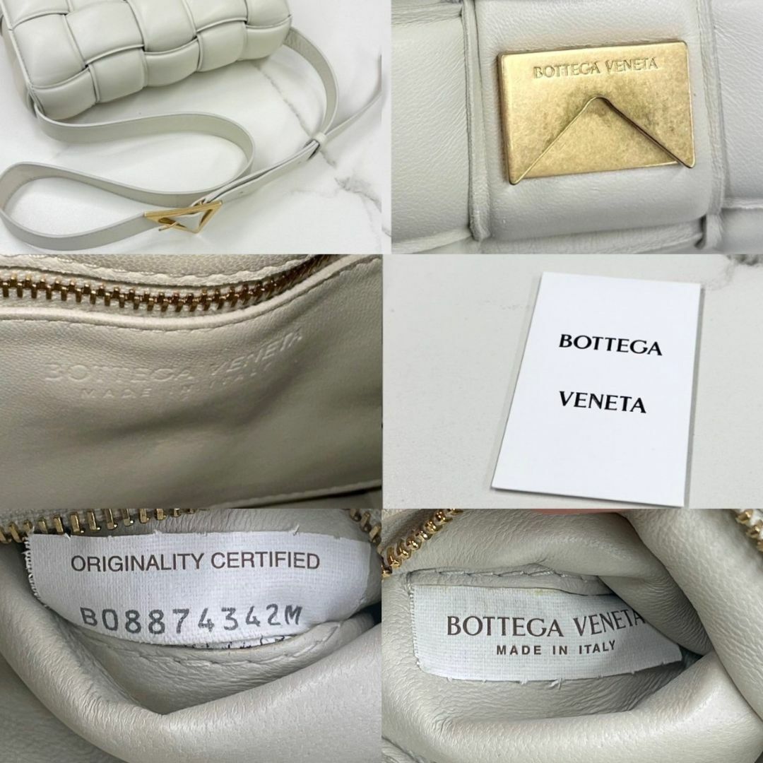 Bottega Veneta(ボッテガヴェネタ)の美品☆　ボッテガヴェネタ　パデッドカセット　マキシイントレチャート　ショルダー レディースのバッグ(ショルダーバッグ)の商品写真