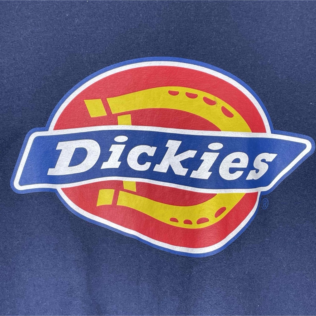 Dickies(ディッキーズ)のディッキーズ　ビッグロゴTシャツ　ネイビー　Lサイズ メンズのトップス(Tシャツ/カットソー(半袖/袖なし))の商品写真