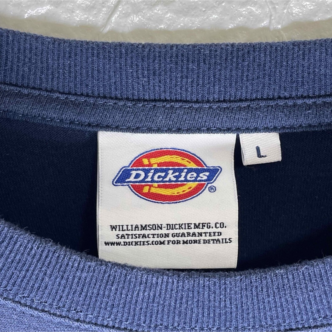 Dickies(ディッキーズ)のディッキーズ　ビッグロゴTシャツ　ネイビー　Lサイズ メンズのトップス(Tシャツ/カットソー(半袖/袖なし))の商品写真